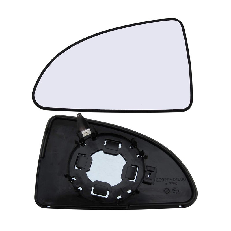 Rugged TUFF Driver Side Mirror Glass Replacement For 2005 2006 2007 2008 2009 2010 Chevy Cobalt, 2007-2010 Pontiac G5 Left Flat Mirrors with Backing Plate 15263098 GM1324116 Non-Heated - Image 4